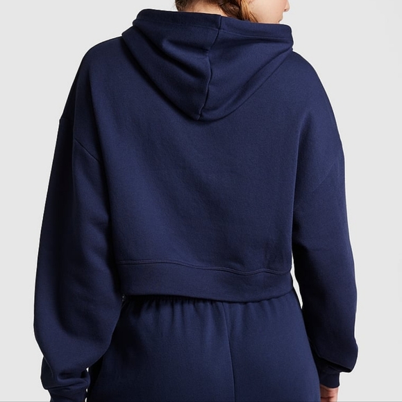 PINK Fleece‎ Crop Hoodie - Picture 4 of 5